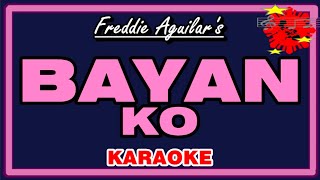 BAYAN KO - Freddie Aguilar (Karaoke)