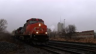 CN 2524 at Richmond Hill (12JAN2013)