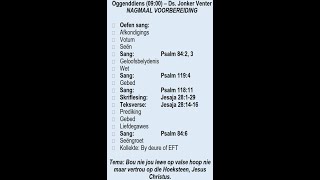 2025-02-16 Oggend Ds. Jonker  Venter Jesaja 28:1-29