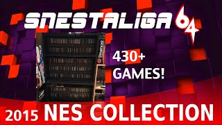 My Entire NES COLLECTION! - Over 430 Games (Aug 2015)