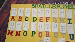 Braille Alphabet chart ( Braille script)