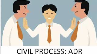 Civil process - Types of ADR
