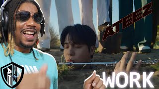 K-POP MUSIC VIDEO REACTION 'WORK' | ATEEZ