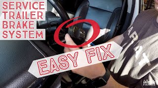 Silverado Service Trailer Brake System Fix