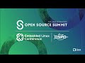 OSS Keynotes - Day 1 Sessions