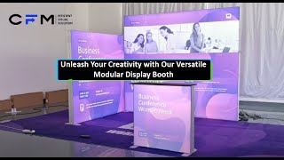 Unleash Your Creativity with Our Versatile Modular Display Booth