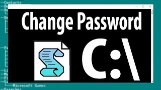 How To Change Password Using Batch File in Windows 7/8/10 PC or Laptops