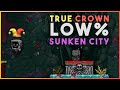 Low% True Crown Sunken City Speedrun (First clear) [12:01.500] - Spelunky 2