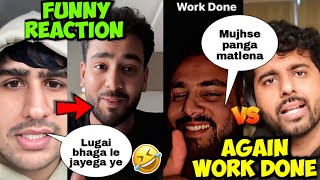 WORK DONE ✅ - Elvish yadav vs gangsta perspectives,Nakul dhull funny reaction on elvish yadav