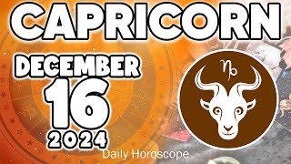 𝐂𝐚𝐩𝐫𝐢𝐜𝐨𝐫𝐧 ♑ 😮 THIS IS ABOUT TO HAPPEN 💖 Horoscope for today DECEMBER 16 2024 🔮#horoscope #new #tarot