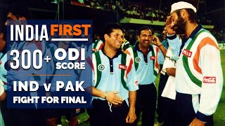 When Sachin and Sidhu Helped India Cross 300 For the FIRST TIME in ODIs | Ind vs Pak Sharjah 1996 🏏🔥