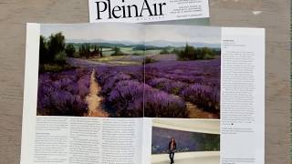 Jane Hunt in Plein Air Magazine