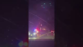 Mansfield Twp police on a traffic stop