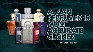 Afnan perfumes 15 most accurate clones for expensive perfumes| fragrance for men