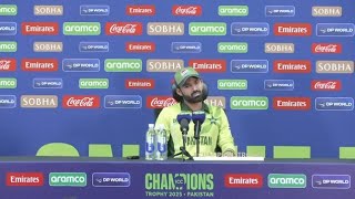 Mohammad Rizwan press conference today | IND vs PAK | PAK vs IND #INDvsPAK #PAKvsIND #CT2025