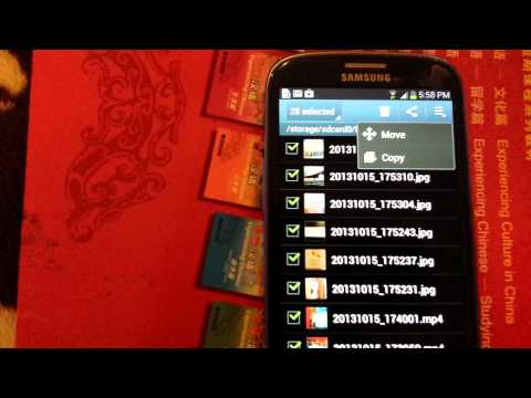 Samsung Galaxy S3 / S2: Move your Photos & Videos to your SD Card Samsung Galaxy S3 / S2: Move your Photos & Videos to your SD Card