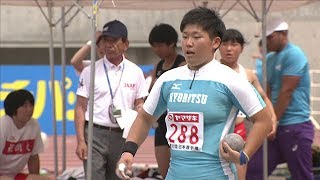 女子 砲丸投 決勝7位 第101回日本陸上競技選手権大会