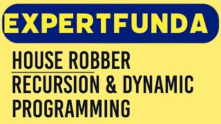 House Robber Leetcode 198 Java Solution with Recursion and Dynamic programming with optimized way