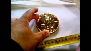 gold 1964 Caltex Gold Coin