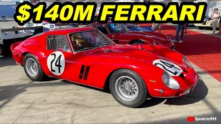 $140M Ferrari 250 GTO! Bugatti Type 35, Ford GT, Senna \u0026 P1 On the Track