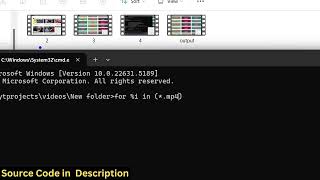 FFMPEG Bulk Batch Processing Command to Convert Entire Directory of MP4 Videos to MP3 Files in CMD