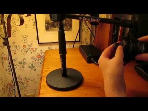 On Stage Ds7200b Adjustable Desk Microphone Stand Black Stands