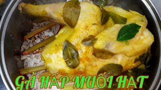 Cách làm GÀ hấp muối xả không dùng nước ,không chua |Thanh Tâm Food