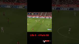 Lille 0 - 4 Paris SG live | #livefast #lille #psj #footballfast