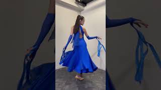 GW✨モデル着用動画　社交ダンスドレス　　Ballroomdance dress बॉलरूम नृत्य परिधान यह खूबसूरत है   vestir