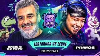 A LEBRE vs A TARTARUGA | TITAN vs ABSOLUT - RESUMO CBOLÃO LEAGUE DIA 3