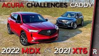 2022 Acura MDX A-Spec Vs. 2021 Cadillac XT6 – Japan Takes on America for 3-Row Supremacy!