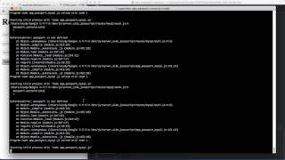 Server Side JavaScript - CRUD + Auth - mysql 2 (Auth route)