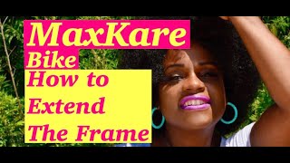 How do you extend MaxKare frame? |How to spread MaxKare legs?| How did you get Maxkare bike to open?