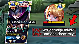 HOW TO ROTATE MIYA WHEN HERO JOY IS LOCKED‼️HOW TO LANING MIYA PHASE WHEN HERO JOY IS ON - MLBB