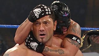 Batista And Rey Mysterio Vs Mnm Wwe Tag Team Championship Match - Smackdown December 16 2005