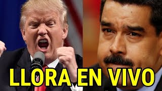 🔥MADURO DURAMENTE SANCIONADO, PIDE CLEMENCIA A TRUMP