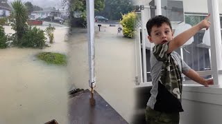 OUR HOUSE IN NEW-ZEALAND FLOODED AFTER THE FLOODING *OH NO*