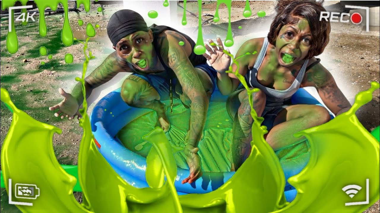 Extreme Slime Pool Challenge 亞 Crazy Experience Youtube