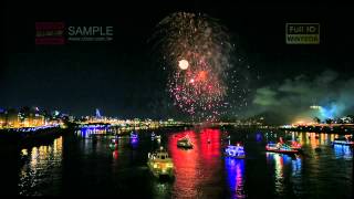 Full hd 1080p music video taipei Tataocheng Fireworks time lapse part 4