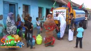 Severe water shortage  SDPI Provide Water supply