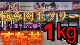 🤶クリぼっちに捧ぐ←（自分）１㌔すた丼🎄