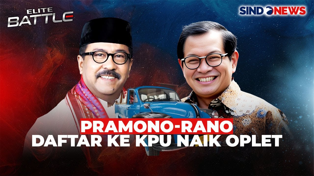 Naik Oplet, Pasangan Pramono-Rano Daftar Ke KPU Jakarta - Sindo Siang ...