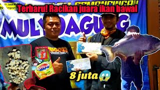 Racikan ampuh umpan ikan bawal induk juara 1 berhadiah 8 juta