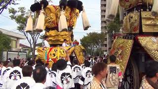 西条祭り 下喜多川御輿 旧ハルク前 2016年【平成28年】