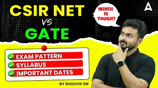 CSIR NET vs GATE Exam | Which Exam is Better for Your Career? | CSIR NET 2025 vs GATE 2025