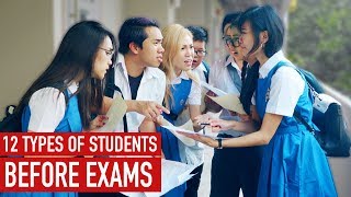 12 Types of Students Before Exams