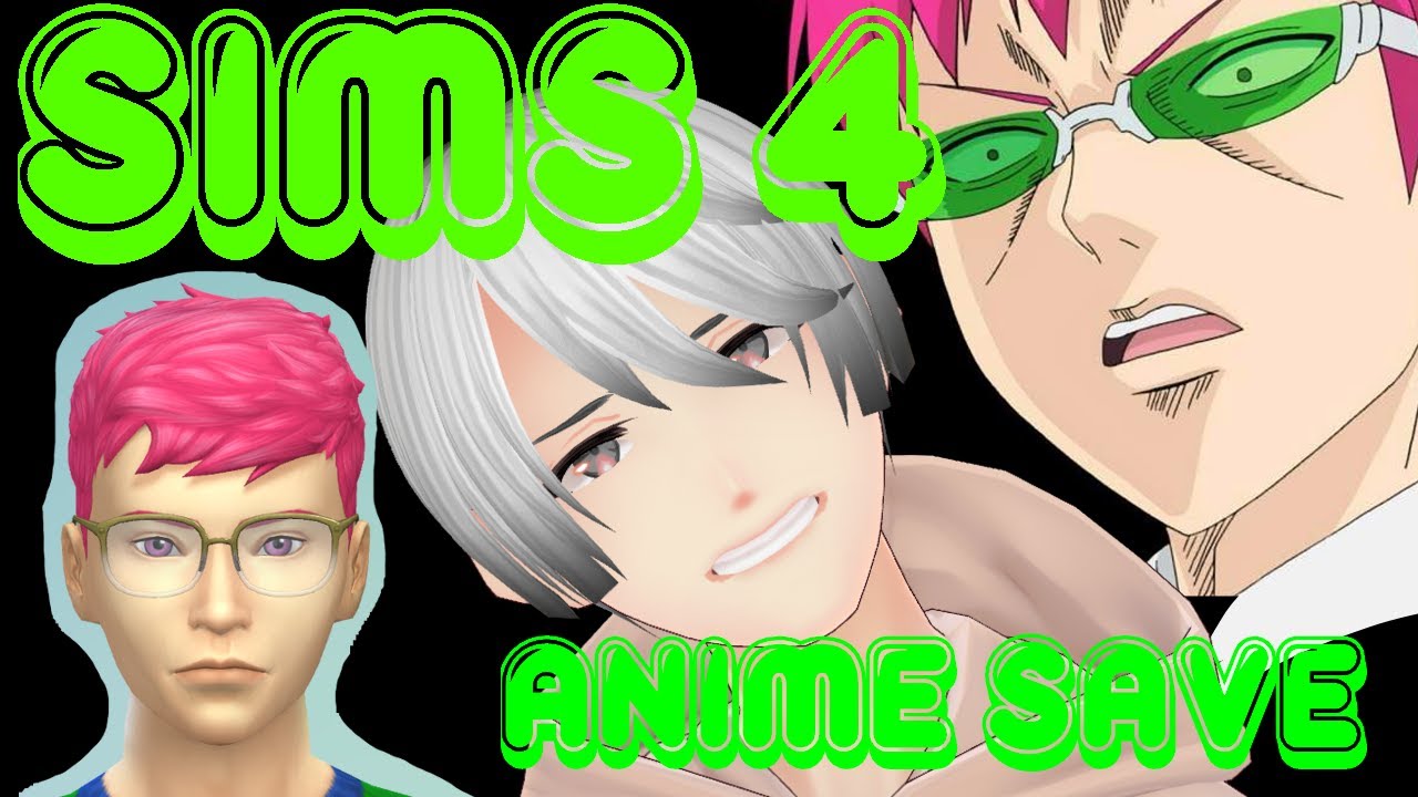 MAKING AN ANIME INSPIRED SIMS 4 SAVE FILE! // Baozi Save File Part 1 ...