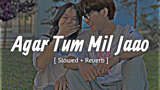 Agar Tum Mil Jaao [ Slowed + Reverb ] | Shreya Goshal | Hindi Lofi