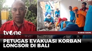 8 Pekerja Bangunan Tertimbun Longsor di Denpasar, 1 Tewas 4 Hilang | Kabar Siang tvOne