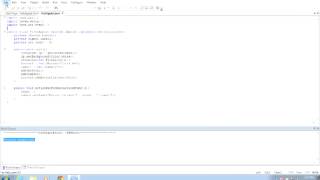 JCreator Overview 2